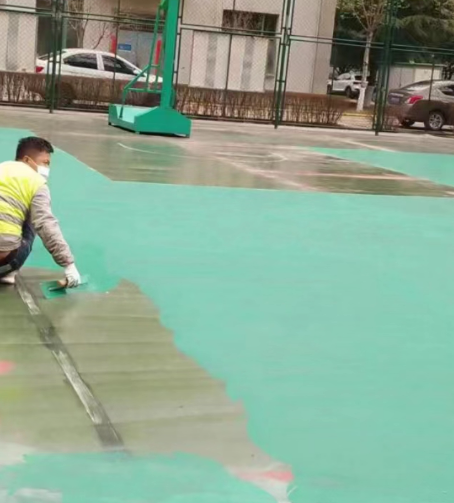 揭阳球场地面翻新